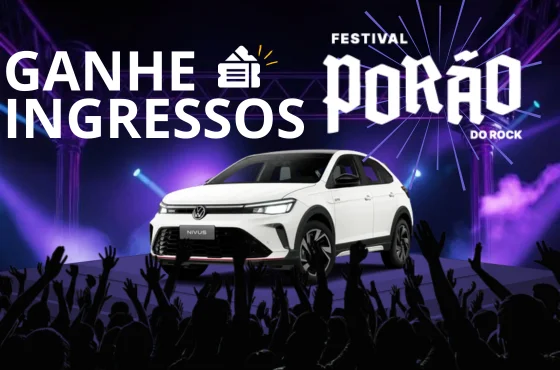 Seu Nivus GTS te leva pro PORÃO DO ROCK